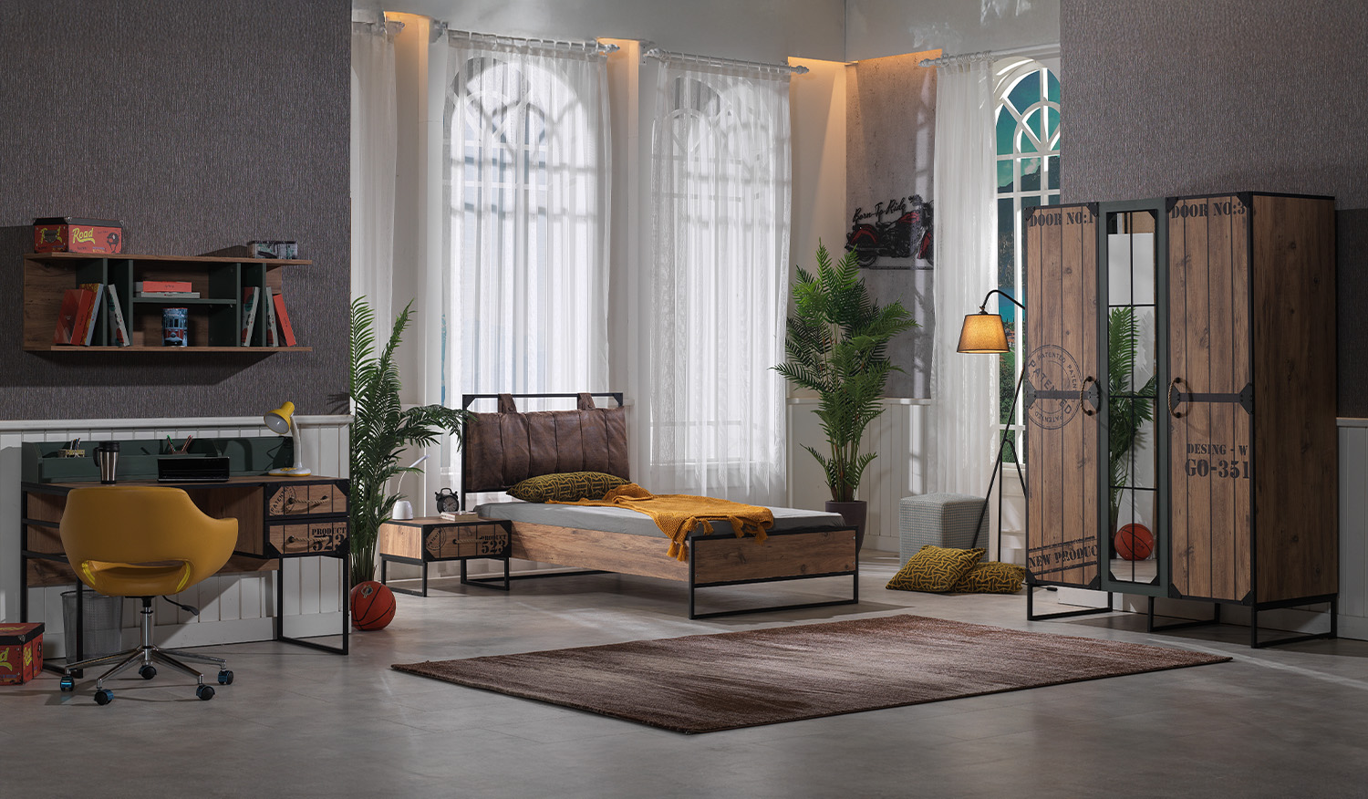 Loft genç odası